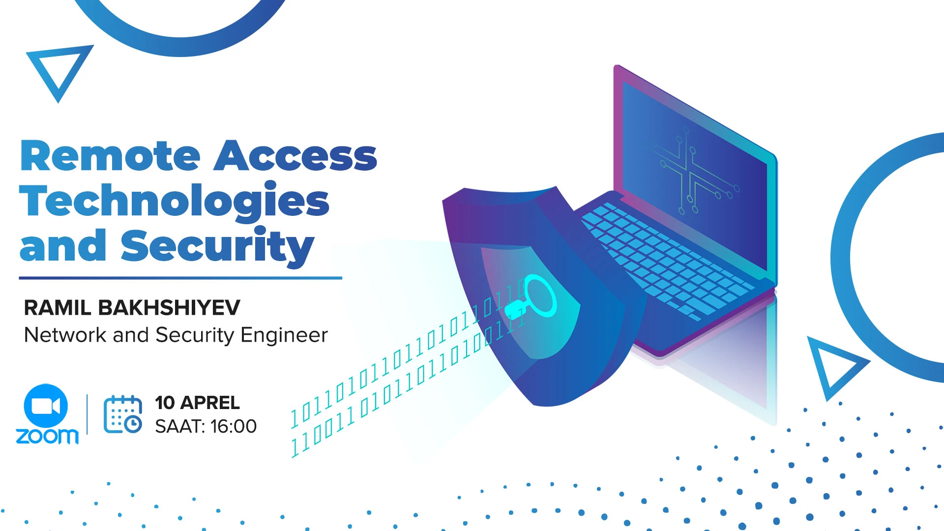 Remote access technologies and security mövzusunda vebinar